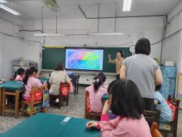 基隆市仁愛國小學生參加華書慈善基金會辦理華書情緒輪轉魔法課:728782_0